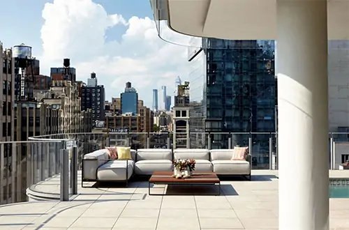 What type of outdoor furniture is the most durable